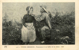 Creuse * Types Creusois * Couple Du Pays , Homme Et Femme - Andere & Zonder Classificatie