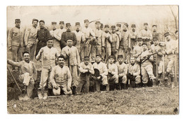 CPA 3125 - MILITARIA - Carte Photo Militaire - Un Groupe De Soldats Du Génie Militaire - Personen