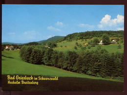 CPM Neuve Allemagne BAD GRIESBACH Im Schwarzwald Gasthof " Zum Breitenberg " - Bad Peterstal-Griesbach