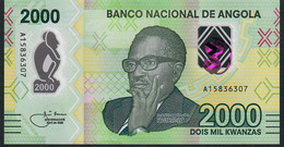 ANGOLA NLP 2000 KWANZAS 2020 #A      AU-UNC - Angola