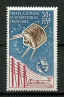 TAAF 1965 PA N° 9 ** Neuf MNH Superbe C 290 € UIT Union Internationale Télécommunications Espace Space Satelli - Airmail