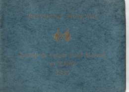 Pochette Souvenir Du Congrès Postal Universel Du CAIRE 1934 - UPU - Autres & Non Classés
