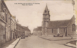 72 - Marolles-les-Braults (Sarthe) - Place De L'Eglise - Marolles-les-Braults