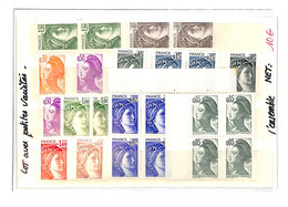 SABINE - Lot Avec Petites Variétés ( Neuf Sans Charniere)-voir Scan - Unused Stamps