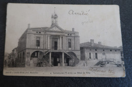 CPA - LAFRANÇAISE (82) - Hôtel De Ville - 1904 - Lafrancaise