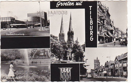 Tilburg Watertoren Stadsschouwburg Heuvelstr LD37 - Tilburg