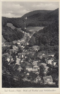 3631) BAD GRUND I. Harz - Blick Auf Kurbad Und HÜBICHENSTEIN - Haus DETAILS - Alt 12.08.1939 ! - Bad Grund