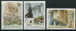 HUNGARY 2002 UNESCO World Heritage Sites MNH / **.   Michel 4736-38 - Nuovi