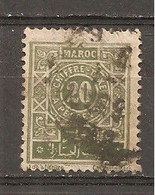 Marruecos Francés Yvert Tasa 30 (usado) (o) - Postage Due