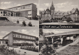 D-31618 Liebenau - (Weser) - Alte Ansichten - St.-Laurentius-Schule - Schloß Eickhof - Cars - VW Käfer - Nienburg