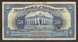 PARAGUAY. 50 Pesos Fuertes L.1923. Pick 166. - Paraguay