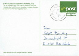 Irland / Ireland - Ganzsache Postkarte Gestempelt / Postcard Used (i665) - Postwaardestukken
