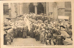 Pélerinage De La Ligue Patriotique Française  Tréguier 2 Juillet 1908 - Tréguier