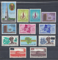 REPUBLIQUE DEMOCRATIQUE Du CONGO - LOT TIMBRES NEUFS SANS CHARNIERE - MNH - Nuevas/fijasellos