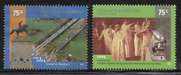 ARGENTINA - AÑO 2004 Asociaciòn Filatelica Rosario - 2 Sellos Mint, Serie Completa - Booklets