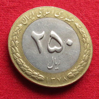 Iran 250 Rials 1999  / 1378 KM# 1262  Irão Persia Persien Rial - Iran