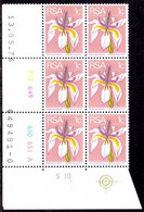 South Africa - 1976 2nd Definitive 1c Control Block (1976.05.13) Pane A (**) # SG 348 - Blocks & Kleinbögen