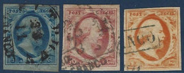 Pays Bas N°1c, 2 & 3 Oblitérés De Belle Qualité TTB - Used Stamps