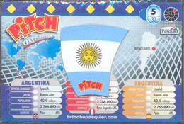 Magnet Pitch World Cup 2010 ARGENTINE 5/32 (sous Blister) - Deportes