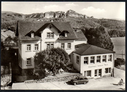 F0326 - TOP Lichtenhain OT Altendorf Sächsische Schweiz Gasthaus Gaststätte Heiterer Blick - Verlag Adam - Hohnstein (Sächs. Schweiz)