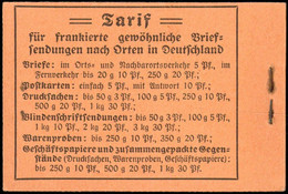 1913, Deutsches Reich, MH 5.6 A, ** - Carnets