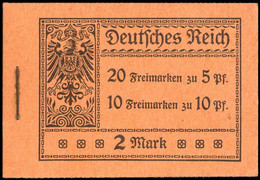 1913, Deutsches Reich, MH 5.6 A, ** - Markenheftchen