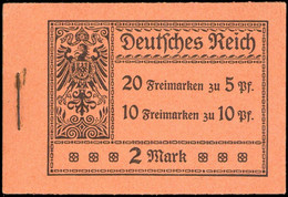 1913, Deutsches Reich, MH 5.9 A, ** - Postzegelboekjes