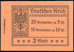 1913, Deutsches Reich, MH 5.6 A, ** - Markenheftchen