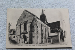 Les Aix D'Angillon, Façade De L'église, Cher 18 - Les Aix-d'Angillon