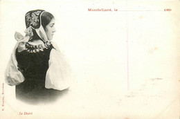 Montbéliard * Le Diairi * Jeune Femme Du Pays En Costume Et Coiffe - Montbéliard