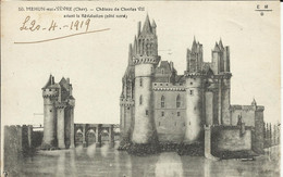 MEHUN SUR YEVRE , Château De Charles VII Avant La Révolution ( Côté Nord ) , 1919 - Mehun-sur-Yèvre