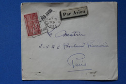 Q26 MAROC  BELLE LETTRE 1934 PAR AVION FES  POUR PARIS  + AFFRANCH. INTERESSANT - Cartas & Documentos