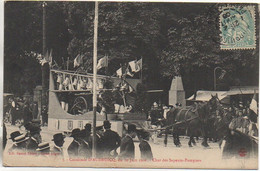 62 Cavalcade D'AUDRUICQ Du 10 Juin 1906 - Char Des Sapeurs Pompiers (carte Peu Courante) - Audruicq