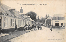 80-NOYELLES-SUR-MER- LA RUE DE LA GARE - Noyelles-sur-Mer