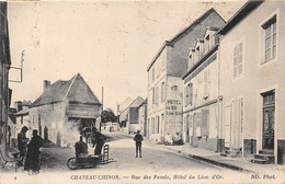 58-CHATEAU-CHINON- RUE DES FOSSES, HÔTEL DU LION D'OR - Chateau Chinon