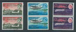Rhodesia & Nyasaland, 1962, 30 Years Anniversary Of London - Rhodesia Flights, MNH ** - Rhodesia & Nyasaland (1954-1963)
