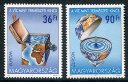 HUNGARY 2001 Europa: Water Resources MNH / **.  Michel 4674-75 - Unused Stamps