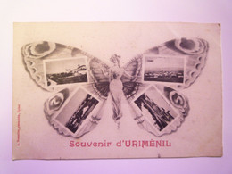 2021 - 1544  URIMENIL  (Vosges)  :  Carte Multivue Fantaisie  1917   XXX - Urimenil