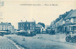 76 GODERVILLE - LA PLACE DU MARCHE - Goderville