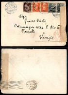 Regno - Annulli - Umberto II - Bertiolo (Udine) 11.5.46 (azzurro) - Busta Per Venezia Con Affrancatura Multipla Mista (5 - Altri & Non Classificati