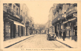 47-FUMEL- RUE DE LA REPUBLIQUE - Fumel