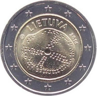 2 Euro Commemorativo Lituania -2016 - “Cultura Baltica” - Litouwen