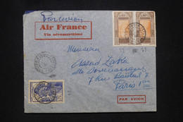 GUINÉE - Enveloppe De Kindia Pour Paris En 1939 Par Avion -  L 96478 - Cartas & Documentos