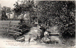 Carte Postale Ancienne Chaillé Les Marais - Le Coteau Du Sableau. Le Port Des Dames - Chaille Les Marais