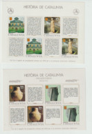 (W634) Historia De Catalunya . Set Of 10 Blocs MNH - Herdenkingsblaadjes