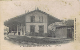72 - Marolles-les-Braults (Sarthe) - La Gare - Marolles-les-Braults