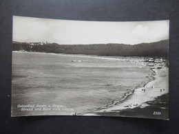 DR 1933 Echtfoto AK Ostseebad Baabe Auf Rügen Strand Und Blick Nach Göhren Verlag Erich Opitz, Baabe Auf Rügen - Ruegen