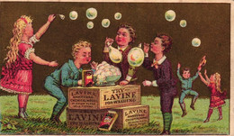 5 Cartes Chromo   Bulles De Savon  Soap Bubbles  Zeepbellen Litho. Laas - Otros & Sin Clasificación