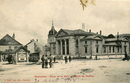 Pontarlier * Place De La Gare Et Palais De Justice Station Tramway Tram - Pontarlier