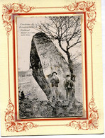 ENV DE DOUARNENEZ ***  TREBOUL *** LE MENHIR DU CHENE ***  MEGALITHE *** MONOLITHE ***  RARE *** - Tréboul